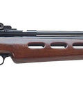 CO2 Pellet Air Rifle.177 Caliber Bolt Action Target Rifle With Peep Sight, 650 FPS, Single Shot, Model AR2078B-177, side view