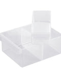 Clear removable bins from Small Parts Organizer With 39 Removable Bins With Dividers And Optional Wall Mount Or Desktop Stand For Hardware Screws Nuts Beads Lego And Craft Supplies A Handy All Around Cabinet For Garage Shop And Craft Room