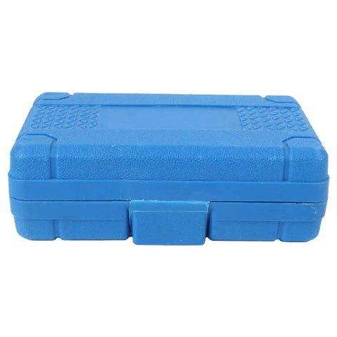 Rugged 6 Piece Impact Socket Adapter Kit With Hard Cr Mo Steel Sleeves For 1/2 And 1/4 Inch Drives To Make Heavy Torque Jobs A Breeze Without Slipping in blue case