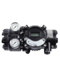 Heavy Duty Linear Stroke Valve Actuator Built To Handle Any Industrial Rig No Hassle Setup, showing gauges and digital display.