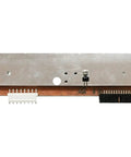 Pro Grade 203dpi Thermal Printhead Replacement For Zebra 170Xi4 And 170Xi4V Industrial Label Printers P1004236 view of back side showing connectors.