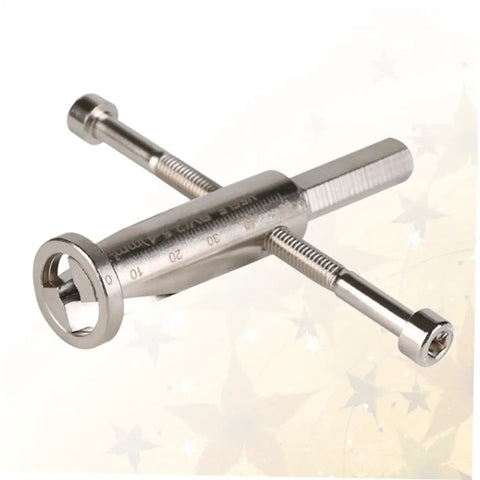 Slick Electrical Wire Stripper And Twisting Drill Adapter Built With Metric Scale For Fast Insulation Peeler And Cable Twist Setup That Works No Sweat For Daily Grind And Pro Jobs, close-up view.