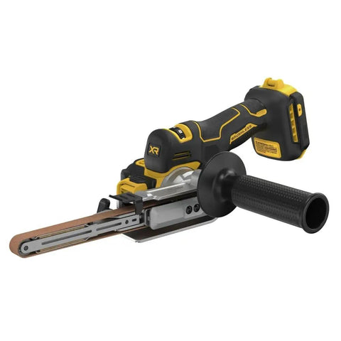 20V Max XR Cordless Bandfile Belt Sander Bare Tool Only With Brushless Motor, 5600 RPM, 700 MWO, 104 Degree Swivel Arm