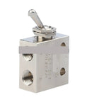 Release Valve Press Type Manual On Off Air Valve Button For Quick Line Control TAC Series 31V Metal Build Side View