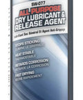 All Purpose Industrial Silicone Lube, 12 Oz Can, Reduces Friction, Stops Squeaks, Prevents Corrosion, Ideal For Window Tracks, Auto Parts, Paper Cutters, Knives, Drills, And More, Made In USA