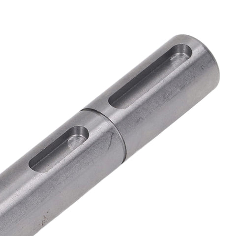 Dual Output Worm Reducer Shaft 18mm Diameter 164mm Length Heavy Duty Bearing Capacity Low Noise High Hardness Premium Alloy Steel