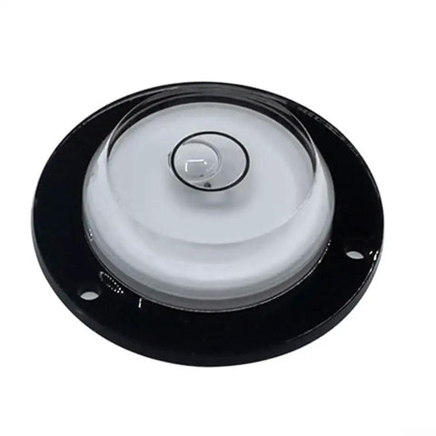 Sumsoctober 2pcs Round for spirit Level Bubbles Horizontal Measuring Kit, close-up view of the circular level indicator.