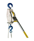Industrial Grade Cable Come Along Winch With 2 Ton Capacity, includes ratchet hoist for rigging, visible in detail.