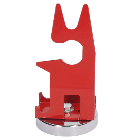 Solid Welding Torch Holder With Super Strong Magnetic Base Keeps Your MIG Tool Safe And Secure On Steel Workbenches, Prevents Slipping, Rust Proof And Multi Functional For Any Heavy Duty Shop Job.