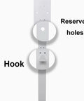 Tough As Nails EV Charger Holder Outdoor Waterproof Steel Enclosure Built Different showing reserved holes and hook detail.