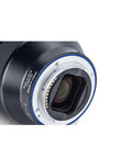 Batis 40mm F2.0 for Sony E Mount full frame mirrorless cameras close-up of lens mount showing weather-sealed metal build