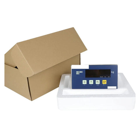 PSD3108 High Precision Load Cell Display And Industrial Weighing Controller in packaging with blue front panel and function buttons