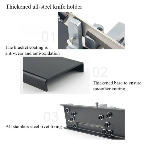 Open Slot Wire Duct Cutter Tool For PVC Ducts And Covers With 45 Degree And 90 Degree Angled Cuts Burr Free Labor Saving Portable Machine
