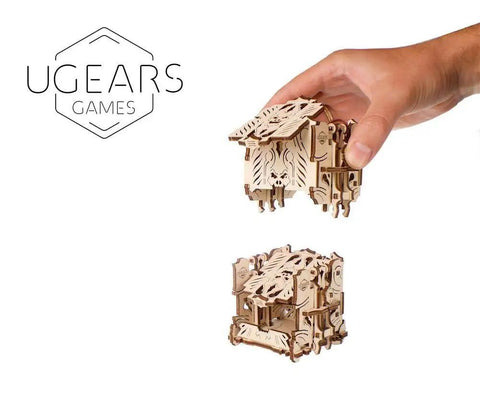 Modular Dice Tower Wood Laser Cut Do It Yourself Self Assembling Kit For Board Games Great For Game Night Easy Roller And Durable Game Accessory That Elevates Any Tabletop Session, wooden dice tower kit in hand