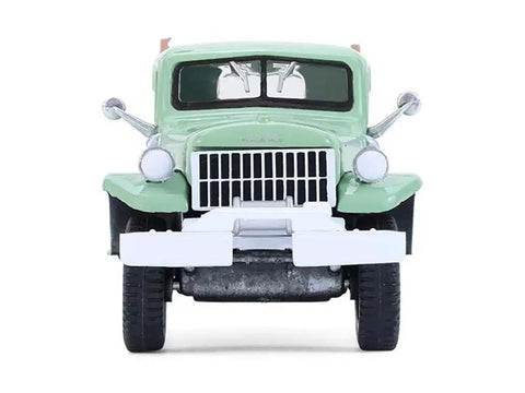 Front view of 1946 Power Wagon Pickup Diecast Model 1/64 Strawberry Farm Edition From Down on the Farm Series 11 Limited Edition