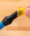 Silicone Glue Brush Kit For Woodworking, Dual Ended Dowel Glue Applicator With Easy Cleanup showing 1/2 inch tip