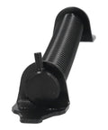 Heavy Duty Self Closing Gate Spring Kit For Outdoor Fence Adjusts Carbon Steel Retractor Tool Stops Animals And Locks Automatically, black