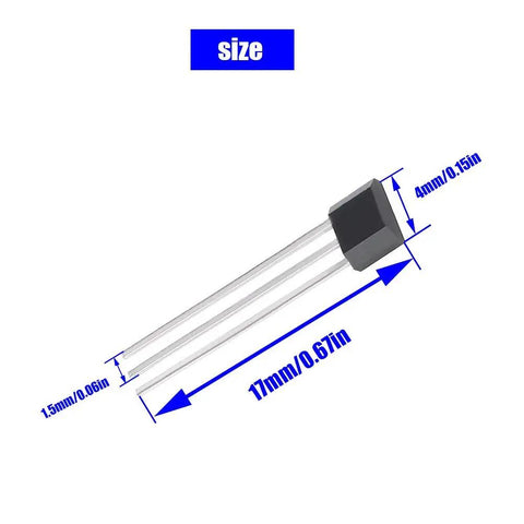 Bipolar Hall Effect Sensor 41F To 92S 3 Pin Magnetic Detector With SS41F 0H41 SH41 S41 For Electric Vehicle Motors And Industrial Pro Grade Gear 4.5V To 24V Open Collector Output And Wide Temp Range