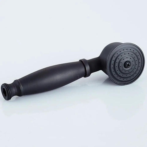 Handheld shower spray head for UMJIGF Shower System with Hot and Cold Water Black Shower Faucet Set.