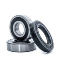 Premium Front Load Washer Tub Bearings And Seal Kit Replacement For Whirlpool And Maytag Heavy Duty Rebuild Set displays metal bearings and seals.