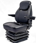 Beefed Up Heavy Duty Tractor Seat With Mechanical Suspension Adjustable Armrests And Three Height Positions Fits Dozers Excavators