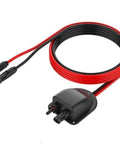 Built Tough Solar Cable Gland Kit 10AWG 2m Extension Cord With Waterproof IP68 ABS Junction Box And Connectors For Marine And Off Grid