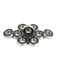 10Pcs 6900RS Ball Bearings 10x22x6 Mm for hobby electric RC cars and trucks, displayed in a circle, showing double sealed precision design.