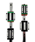 Slide Block And Head Guide For HGR30 Linear Guide Rail 1 Piece Black Color Pro Grade Precision Linear Motion System For CNC Milling 3D Printing And Robotic Projects on rail