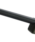 Close-up of barrel on 6mmProShop PDI Custom Upgraded USMC M40A5 Cycling Action Airsoft Rifle OD Green Gun Only No Optics Or Battery Included