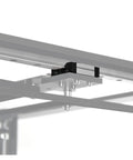 MGN12H Miniature Linear Guide Rail Slide For CNC Machines And 3D Printer Upgrades in black with smooth sliding block detail.