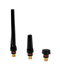 Complete TIG Welding Torch Kit For WP 17 18 26 Torches With Gas Lens And Glass Cups, 36 Piece Set, electrode holders