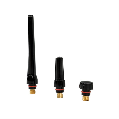Complete TIG Welding Torch Kit For WP 17 18 26 Torches With Gas Lens And Glass Cups, 36 Piece Set, electrode holders