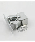 Super Sweet Double Roller Ball Latch 10 Pack For Kitchen Cabinets Wardrobes And Cupboards With Auto Lock Spring System Easy Install Style, metal latch detail.