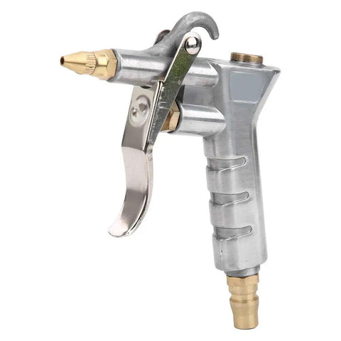 Fafeicy Air Dust Blower BT128 Aluminum Alloy Pneumatic Cleaning Tool with adjustable nozzle for dust removal and cooling.