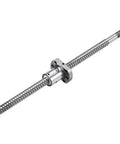 SFU1204 Ball Screw Kit 300Mm Long 12Mm Dia 4Mm Lead With Nut Anti Backlash Standard End Machining
