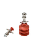 Heavy Duty Industrial Pneumatic Manipulator Vacuum Suction Cup Vaph Series Yellow Gripper Pad with metal fittings and rubber cup.