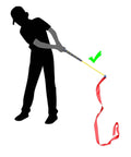 Golf Swing Trainer With Non Slip Grip And Ribbon Training For Correct Posture And Grip Warm Up Rod To Boost Swing Speed And Distance Practice Aid