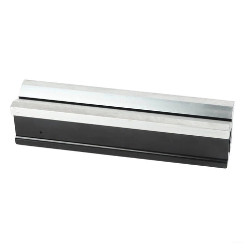 Micpointik 100mm Strip Level 0.02mm, Metal Machinist showing metal construction and V-groove base for stability.