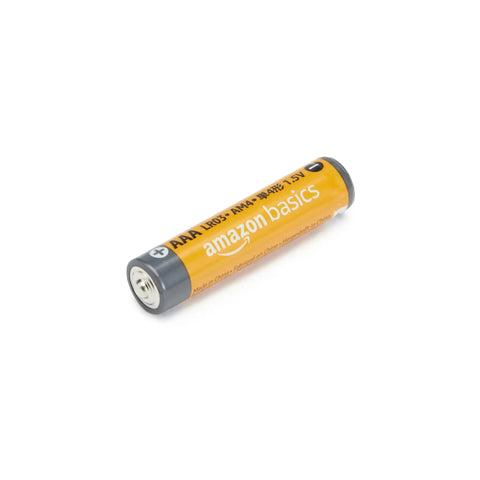 AAA Heavy Duty Alkaline Batteries In A Tight Thirty Six Pack bringing reliable 1.5 Volt juice for daily use, leak-free design.