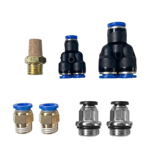 Fittings for High Pressure Misting Spray System With Pump And Solenoid Valve For CNC Machines, Dope Cooling And Lubrication Setup.