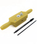 Wood Tap And Die Set One Half Inch Eight TPI For Wood Threads Male And Female ID OD In Polypropylene Threadbox Hardened Bits