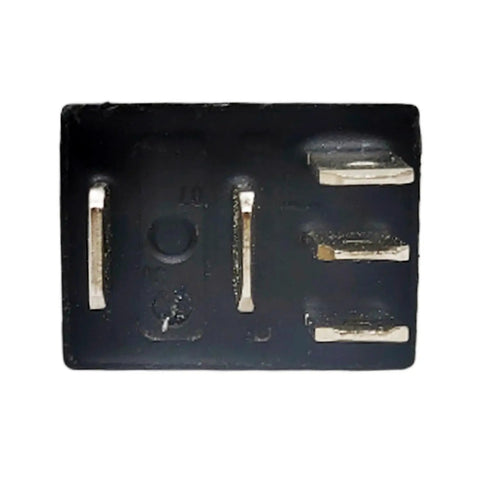 Bottom view of Beefed-Up 12V DC Automotive Power Relay 35A SPDT 5 Pins Quick Connect For Cars And Trucks, CM1-R-12V ACM13221