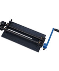 Heavy Duty Sheet Metal Bead Roller Machine With 12 Inch Throat Depth, Manual Crimping Bead Roller, Gear Drive Bench Tool Kit RM12