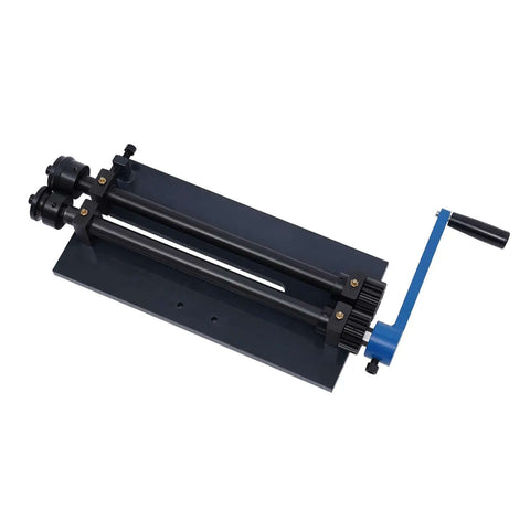 Heavy Duty Sheet Metal Bead Roller Machine With 12 Inch Throat Depth, Manual Crimping Bead Roller, Gear Drive Bench Tool Kit RM12