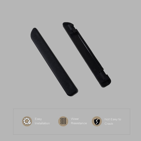 Eterpace dash panel trim bezel inserts, black, left and right, for F-150/Bronco 1992-1996 and F-250/F-350 1992-1997