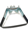 Stirrup Hoe Replacement Head For Weeding And Soil Loosening Hula Hoe Action Weeder Tool, metal frame with bolt attachment
