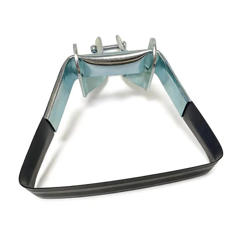 Stirrup Hoe Replacement Head For Weeding And Soil Loosening Hula Hoe Action Weeder Tool, metal frame with bolt attachment
