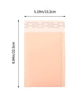 Heavy Duty Bubble Mailers 13x18 And 4 Inch Foam Padding, pink shockproof envelope showing dimensions.