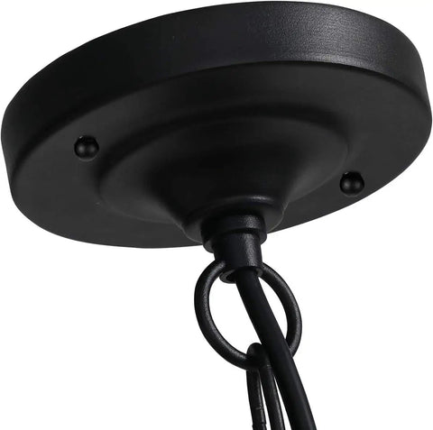 Ceiling mount for Outdoor Pendant Lights For Porch Black Hanging Lanterns With Adjustable Chain Create A Lit Weatherproof Aluminum