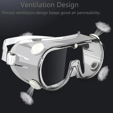 4 Pack Kids Science Goggles Lightweight Polycarbonate Lenses And PVC Frame Eye Protection For Kids Product Ventilation Design